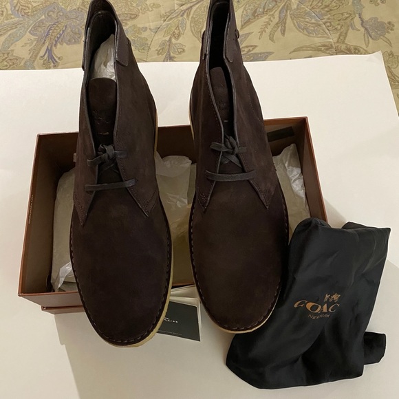 Coach Men’s Kingston Sued Chukka New - Picture 4 of 13